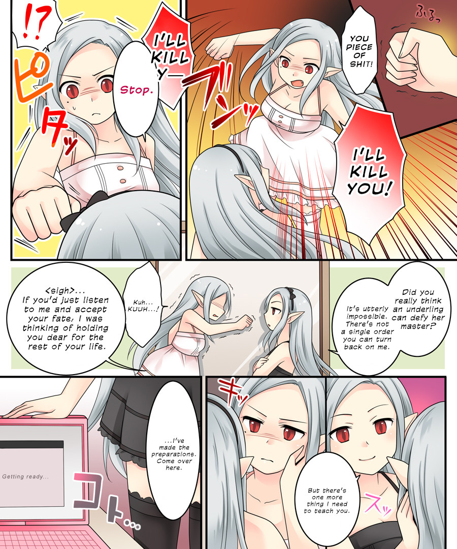 Hentai Manga Comic-The Story of Becoming The Vampire Princess' Little Sister Underling Because You Spammed The Imageboards-Read-18